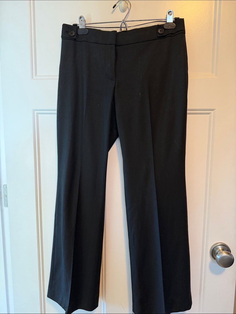 LOFT Black Boot Cut Dress Pants